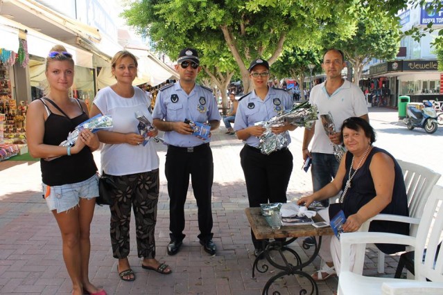 Zabıta Haftası kapsamındaki bir diğer etkinlik de Konaklı Pazar ve Avsallar Çarşıda gerçekleştirildi.