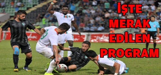 ALANYASPOR'UN MAÇ PROGRAMI AÇIKLANDI