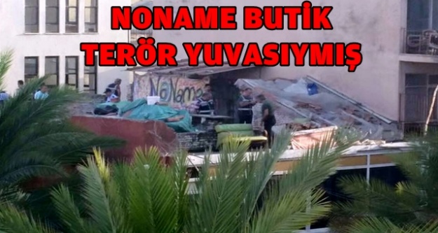 KAPATILAN 'NONAME' BUTİK'İN ÇATISINDA BAKIN NE BULUNDU?