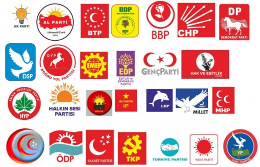 15 PARTİDEN 210 ADAY YARIŞACAK