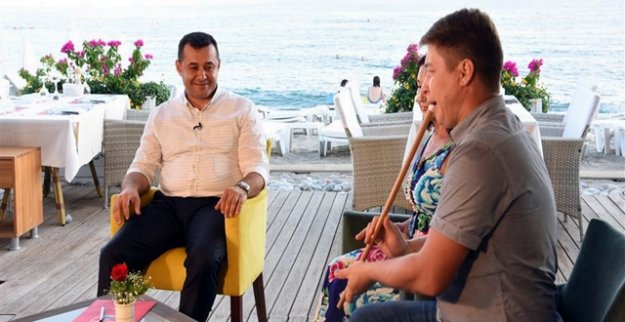 YÜCEL ALANYA'NIN O PROJESİNİ TRT'YE ANLATTI