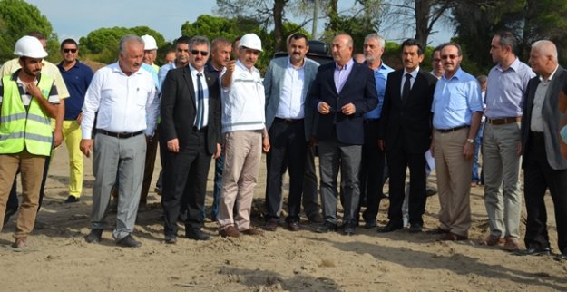 ÇAVUŞOĞLU AKSU'DA İNCELEME YAPTI