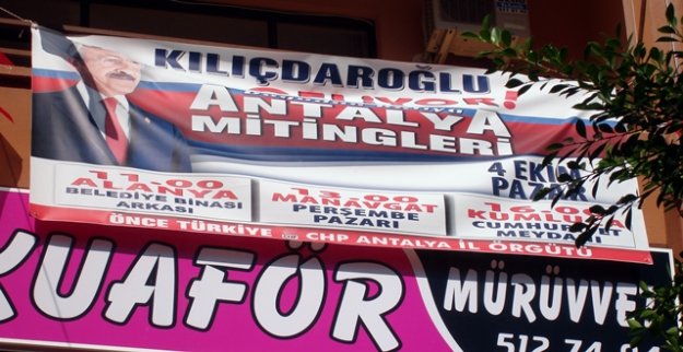 CHP’DE AFİŞ KRİZİ: KALDIRMAK ÇOK MU ZOR?