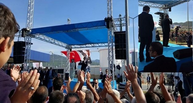 ERDOĞAN VE DAVUTOĞLU GAZİPAŞA'YA İNİŞ YAPTI