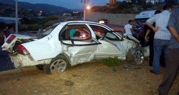 FECİ KAZA: 2 AĞIR YARALI VAR