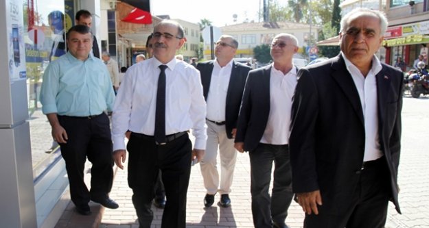 KOMŞU MUHTARLARDAN CAFER HOCA'YA TAM DESTEK