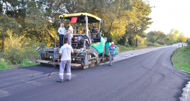 KOMŞUDA SICAK ASFALT SEFERBERLİĞİ