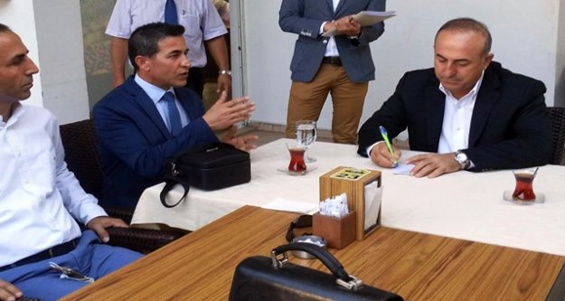 KÖŞDERE MAĞDURLARI ÇAVUŞOĞLU'NDAN DESTEK İSTEDİ