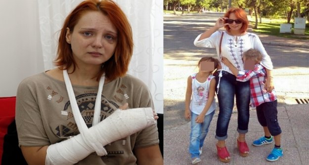 TÜYLER ÜRPERTEN KADINA ŞİDDET OLAYI