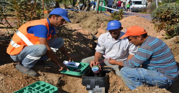 BÜYÜKŞEHİR’DEN ALANYA’YA OTOMASYONLU SULAMA SİSTEMİ