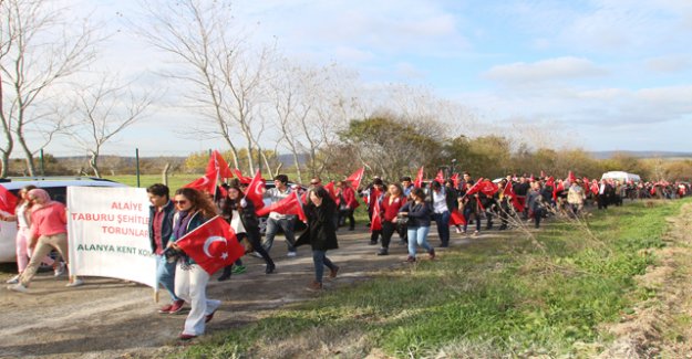ÇATALCA'DA ŞEHİTLERİMİZİ ANIYORUZ