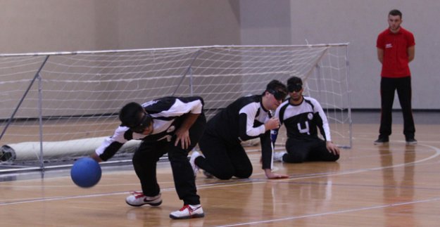 GOALBALL MÜSABAKALARI BAŞLADI