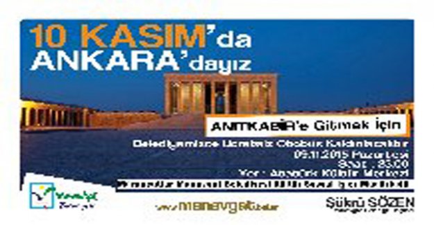 MANAVGAT BELEDİYESİ ATATÜRK’Ü ANIYOR