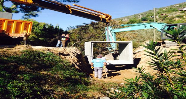 MUHTARDAN BAŞKAN YÜCEL'E ALTYAPI TEŞEKKÜRÜ