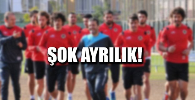ALANYASPOR'DA ŞOK AYRILIK