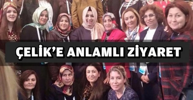 ÇELİK'E ALANYA'DAN İLK ZİYARET