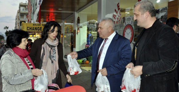 ŞAHİN KANDİL SİMİDİ DAĞITTI