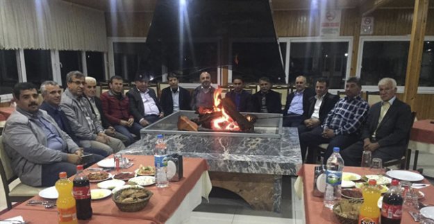 YIKICI MUHTARLARLA BULUŞTU