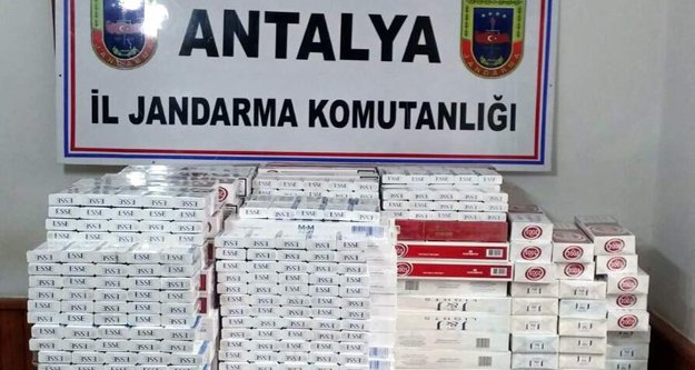 5 BİN PAKET KAÇAK SİGARA ELE GEÇİRİLDİ