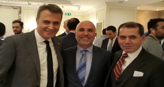 BAŞKANLAR FUTBOL ZİRVESİNDE BULUŞTU