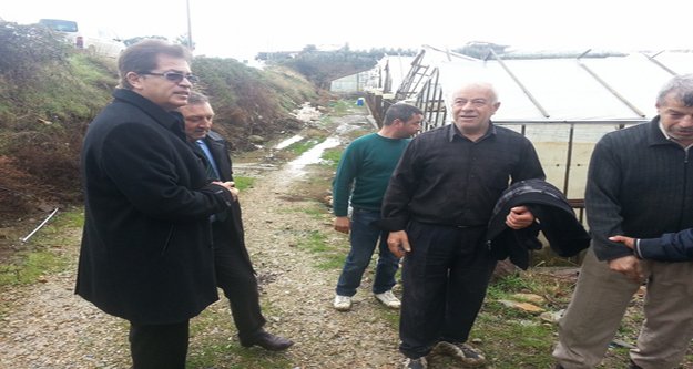 BERBEROĞLU'NDAN 'GEÇMİŞ OLSUN' ZİYARETİ