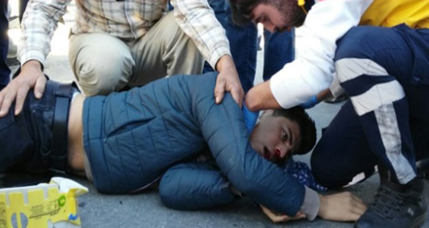 FECİ KAZADA 2 YARALI VAR