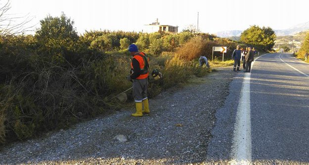 GAZİPAŞA YOLU'NDA BAKIM TAMAM
