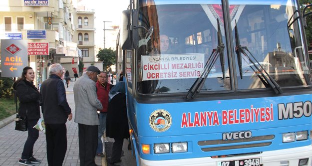 MEZAR ZİYARETİNE ÜCRETSİZ SERVİS