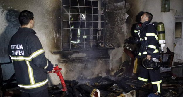 YANGINA UYKUDA YAKALANDILAR