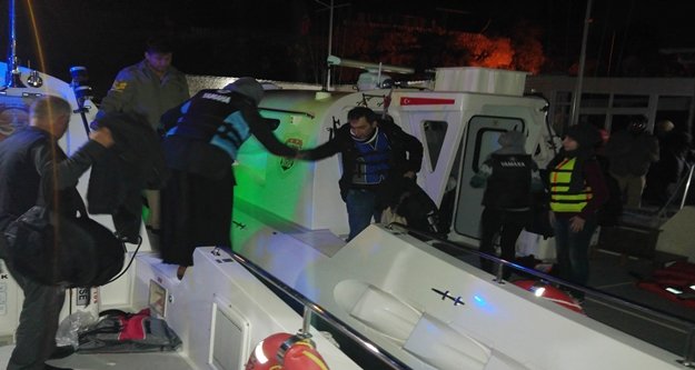 128 SURİYELİ GÖÇMEN YAKALANDI