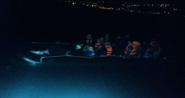 22 SURİYELİ KAÇAK GÖÇMEN YAKALANDI