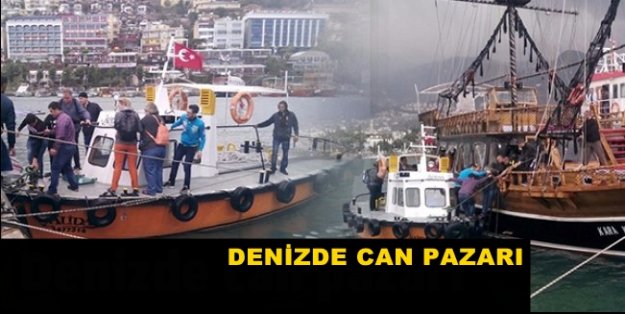 ALANYA'DA TEKNE FACİASI