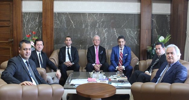 ANSİAD'DAN UAÜ REKTÖRÜ’NE ZİYARET