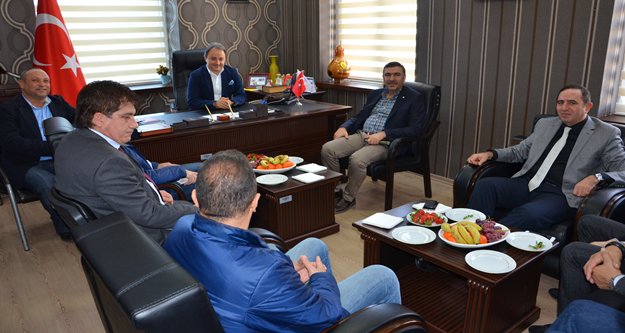 CEVHEROĞLU VE ÖZGÜR ULUDAĞ'LA GÖRÜŞTÜ