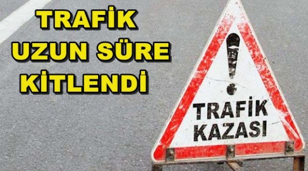 DİNEK'TE KORKUTAN KAZA