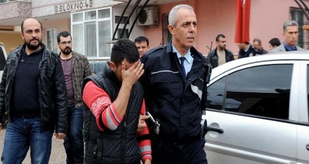 EŞİNİ EVDE REHİN TUTUP DÖVDÜ