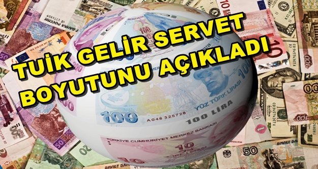 GELİR SERVETTE TÜRKİYE 8'İNCİSİ!