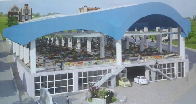 İŞTE YİĞİT'İN KAPALI PAZAR YERİ PROJESİ