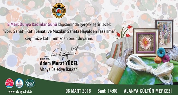 8 MART İÇİN ÖZEL DAVET