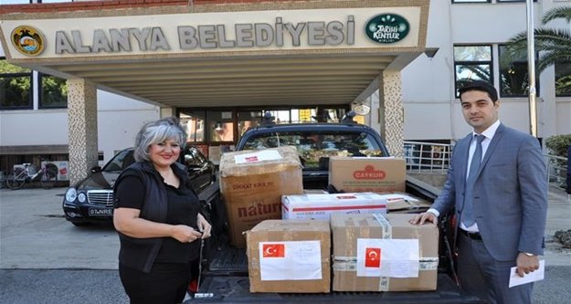 ALANYA'DAN URFA'YA BÜYÜK DESTEK