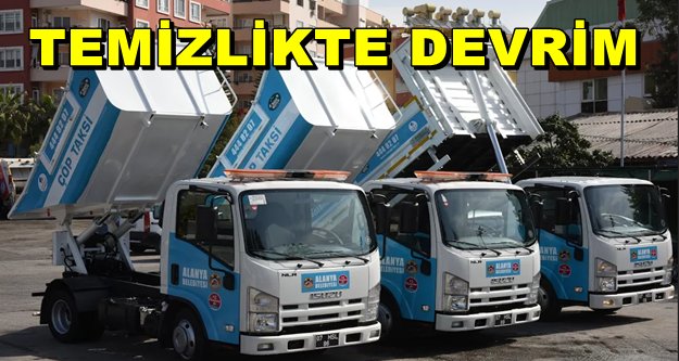 ÇÖP TAKSİLER HİZMETE GİRİYOR