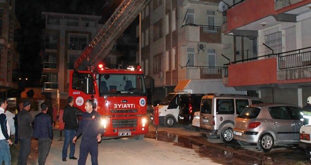 ELEKTRİKLİ BATTANİYEDEN ÇIKAN YANGIN UCUZ ATLATILDI