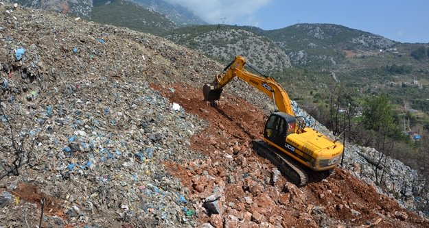 KAPATILAN ÇÖPLÜKLER AĞAÇLANDIRILIYOR