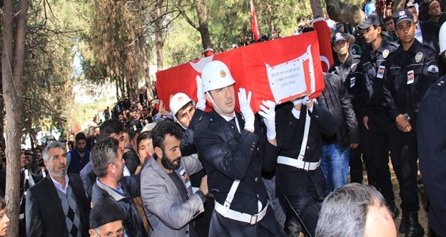 ŞEHİDİMİZİ DUALARLA EBEDİYETE UĞURLADIK