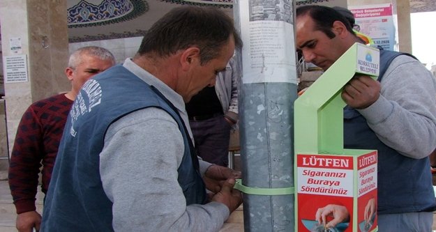 SİGARA KÜLLÜKLERİ HİZMETE GİRDİ