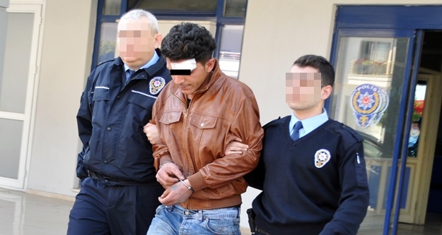 TÜP HIRSIZI KISKIVRAK YAKALANDI