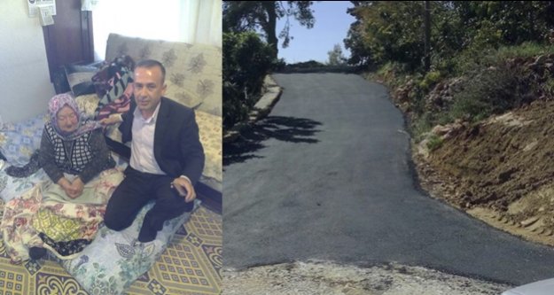 YÜCEL, EMİNE TEYZEYİ SEVİNDİRDİ