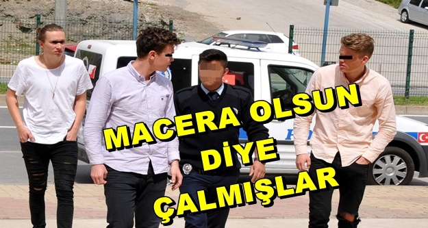 ALANYA'DA NORVEÇLİ ÇANTA HIRSIZLARI YAKALANDI