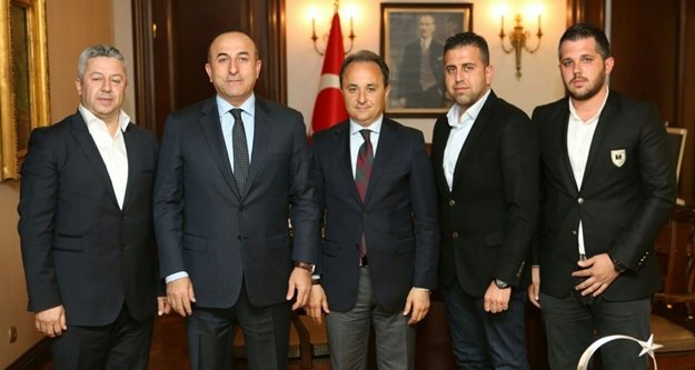 ALANYA'DAN ÇAVUŞOĞLU'NA ZİYARET