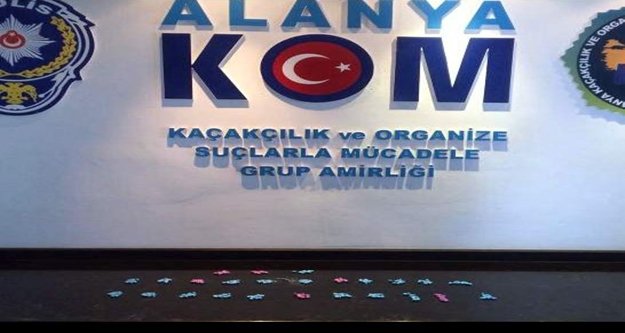 ALANYA OTOGAR'DA EXTACY OPERASYONU
